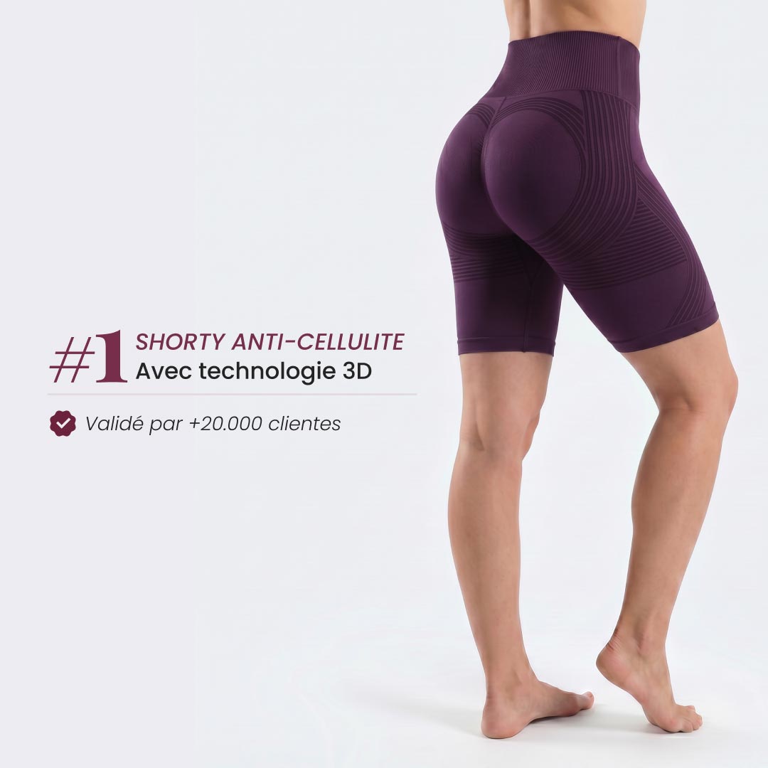 Short 3D | Arancione