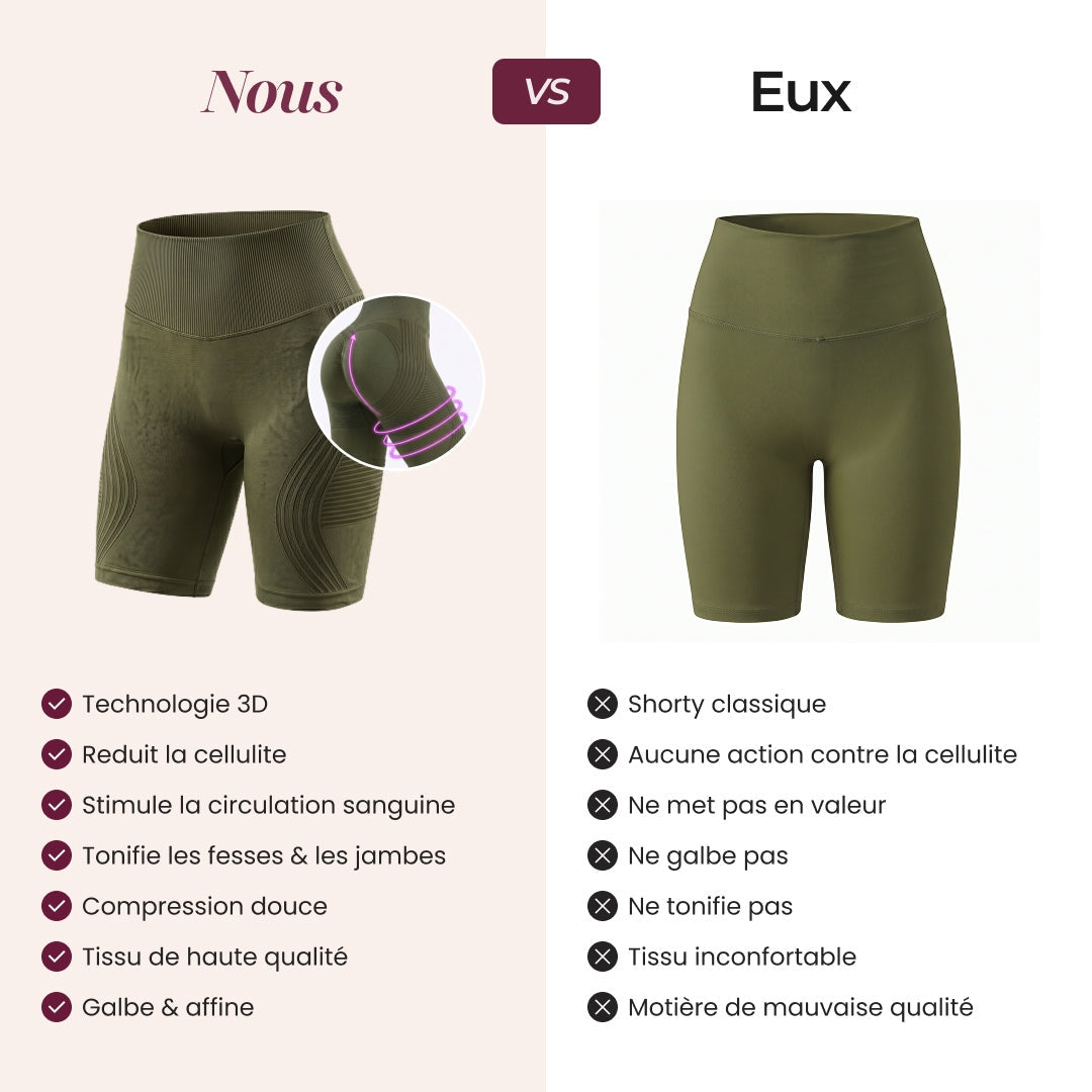 Short 3D | Verde Oliva