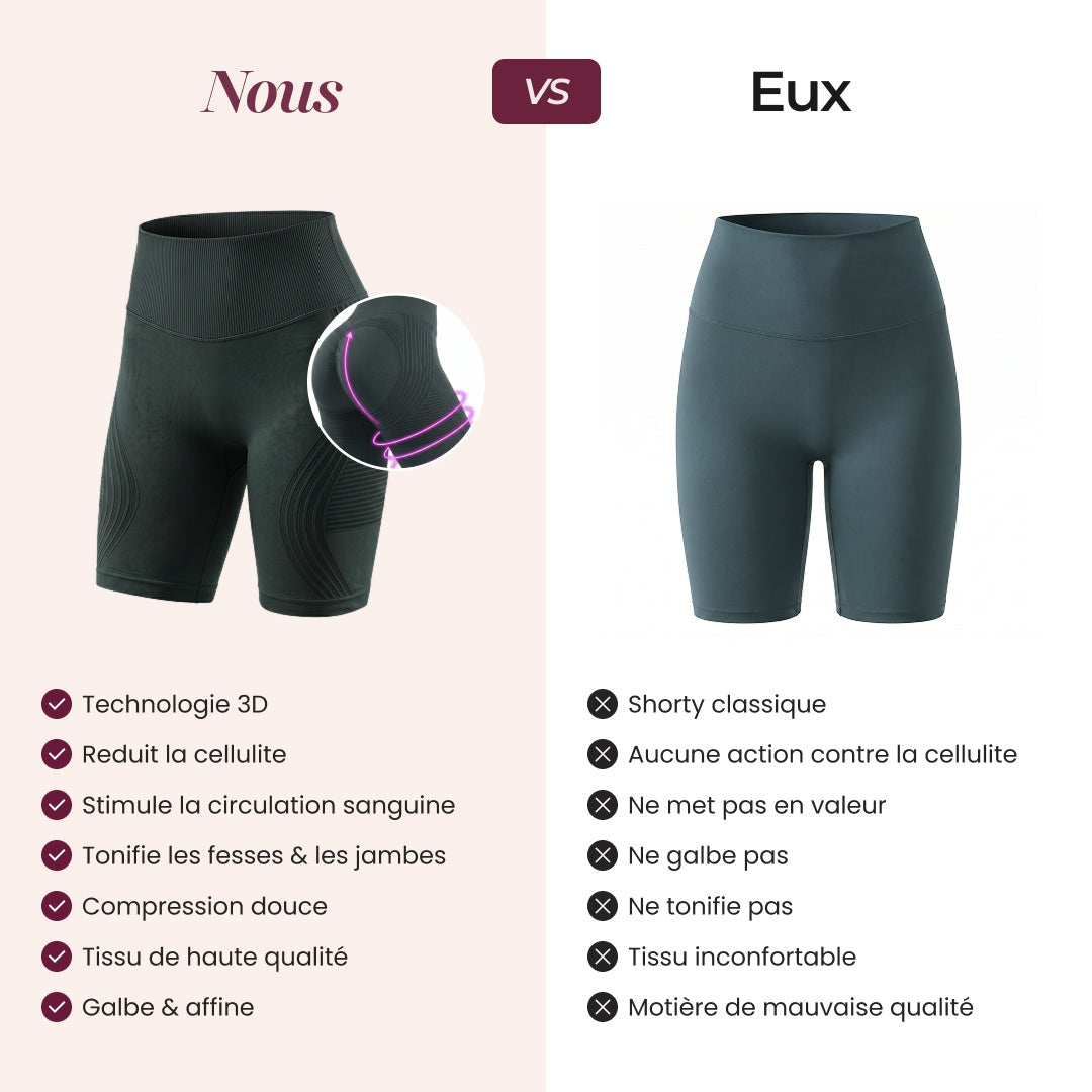 Short 3D | Grigio Scuro