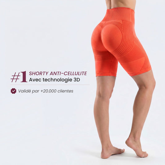 Short 3D | Arancione