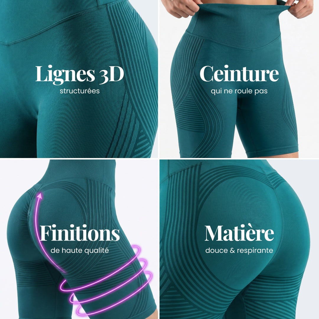 Short 3D | Verde Pavone