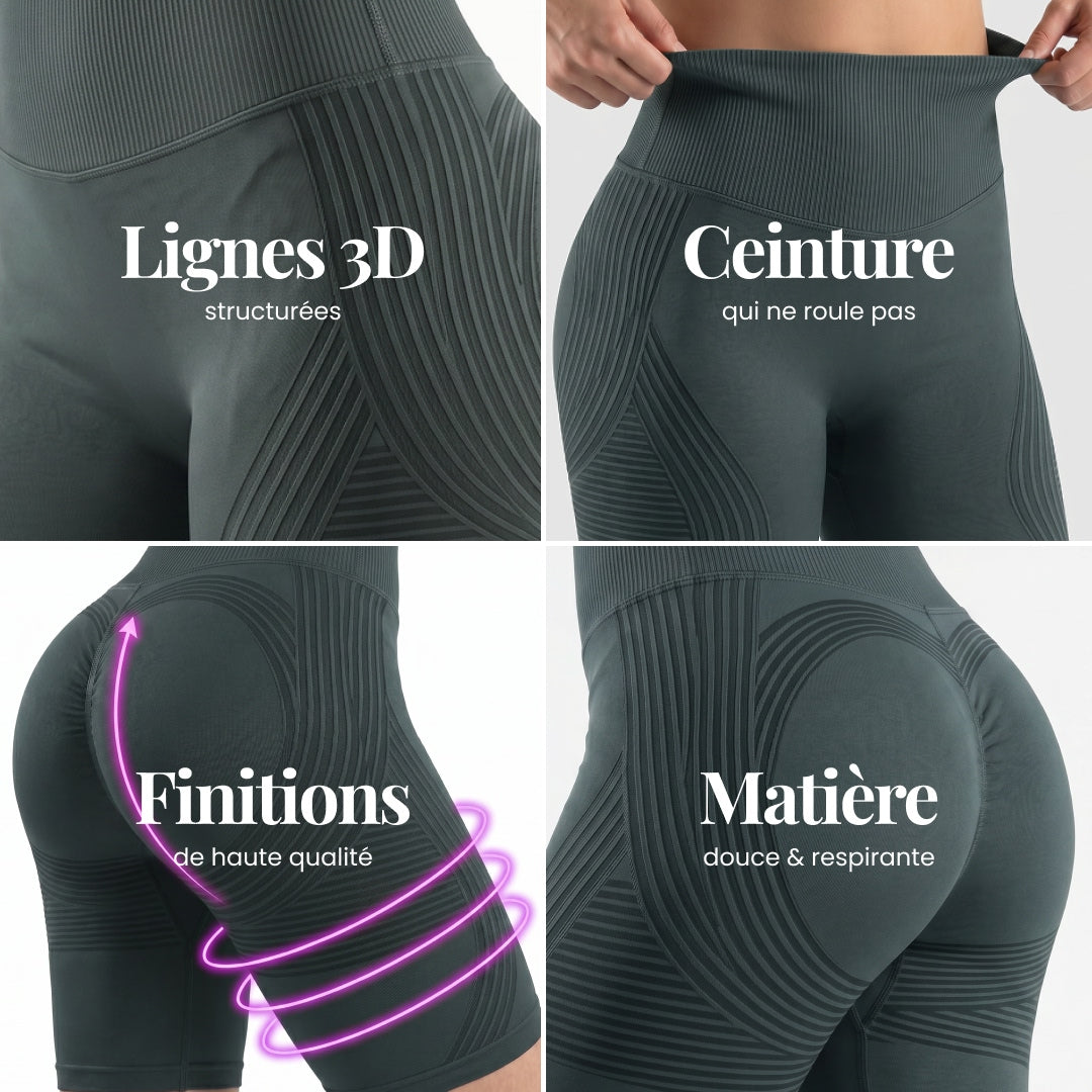 Short 3D | Grigio Scuro