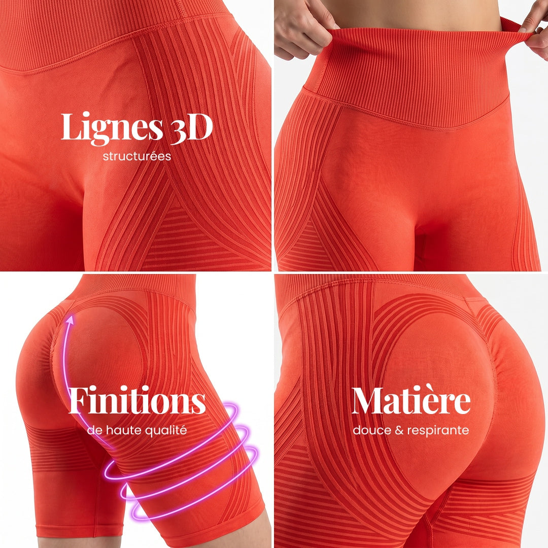 Short 3D | Arancione