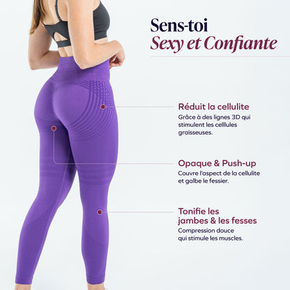 Legging 3D | Violet