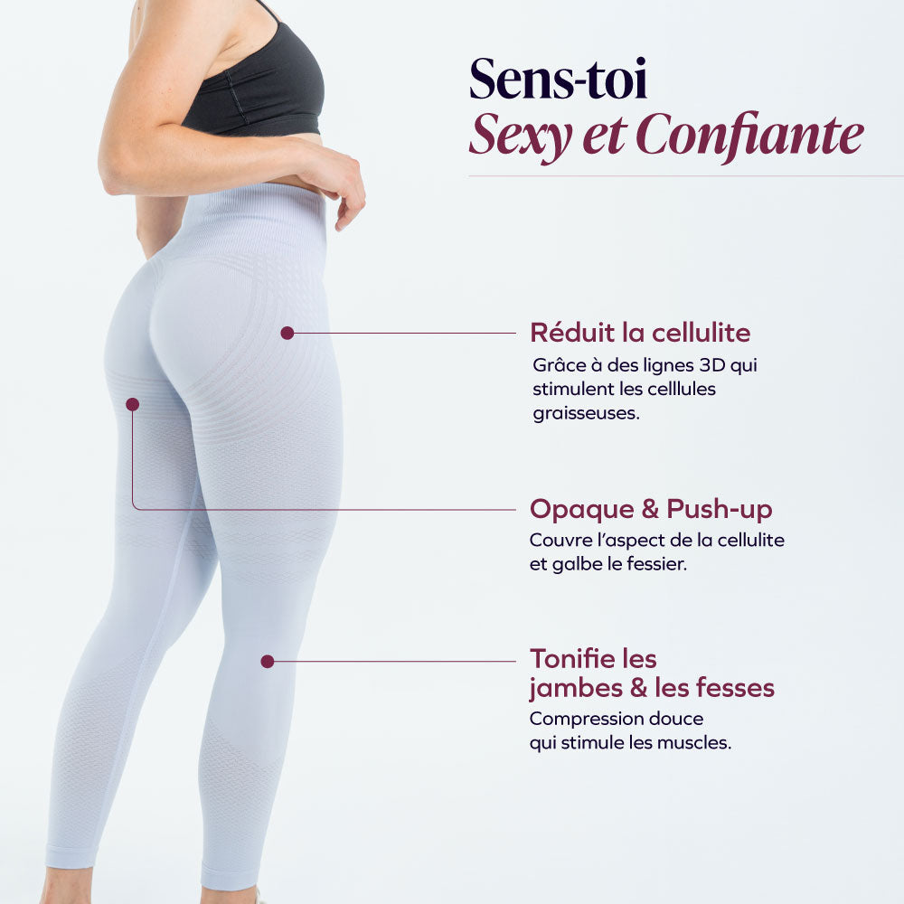Legging 3D | Violet Clair