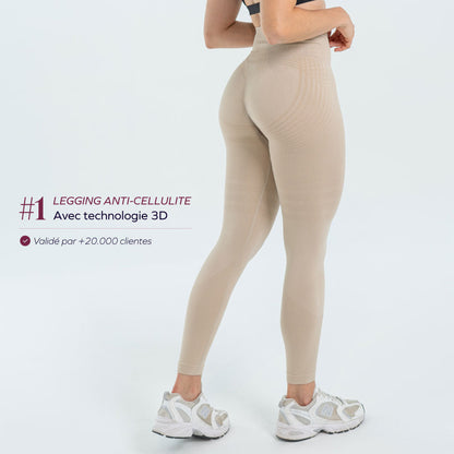 Legging 3D | Grigio Scuro