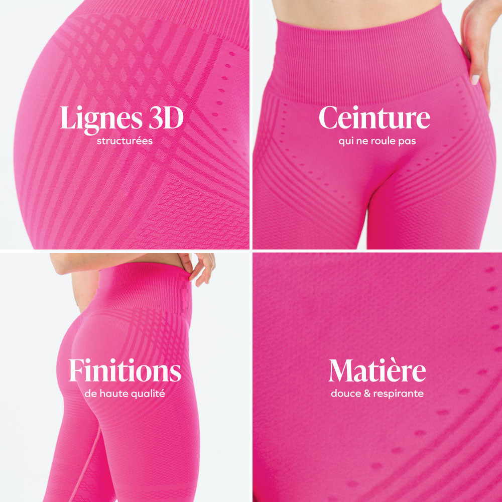 Legging 3D | Rose
