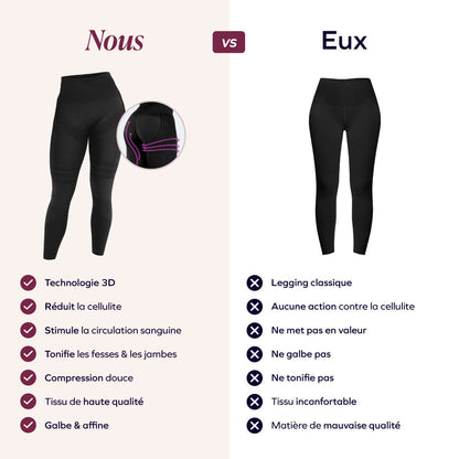Legging 3D | Nero