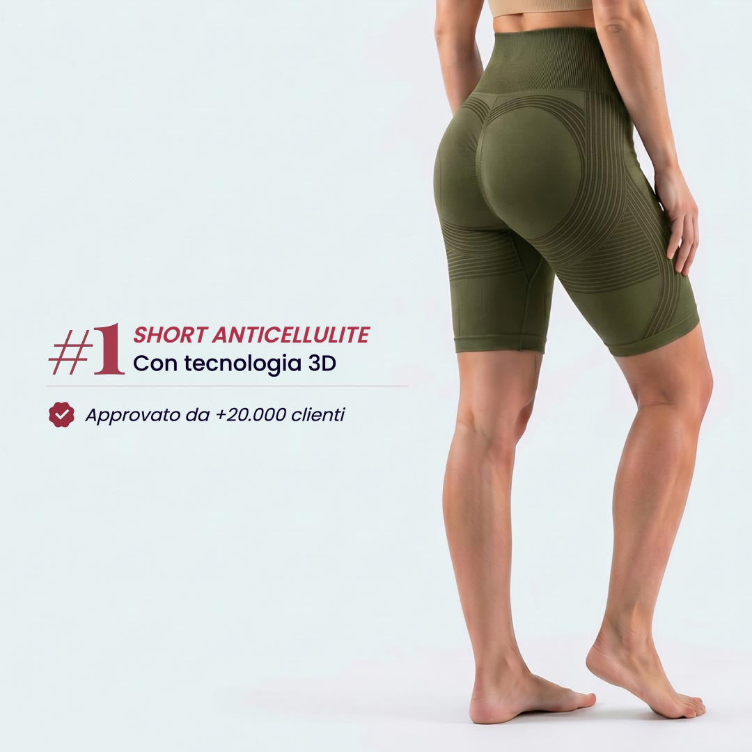 Short 3D | Arancione