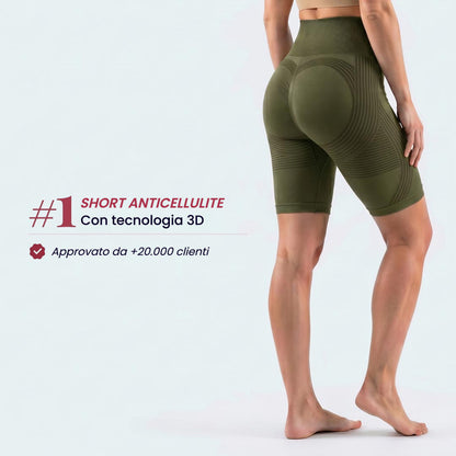 Short 3D | Arancione
