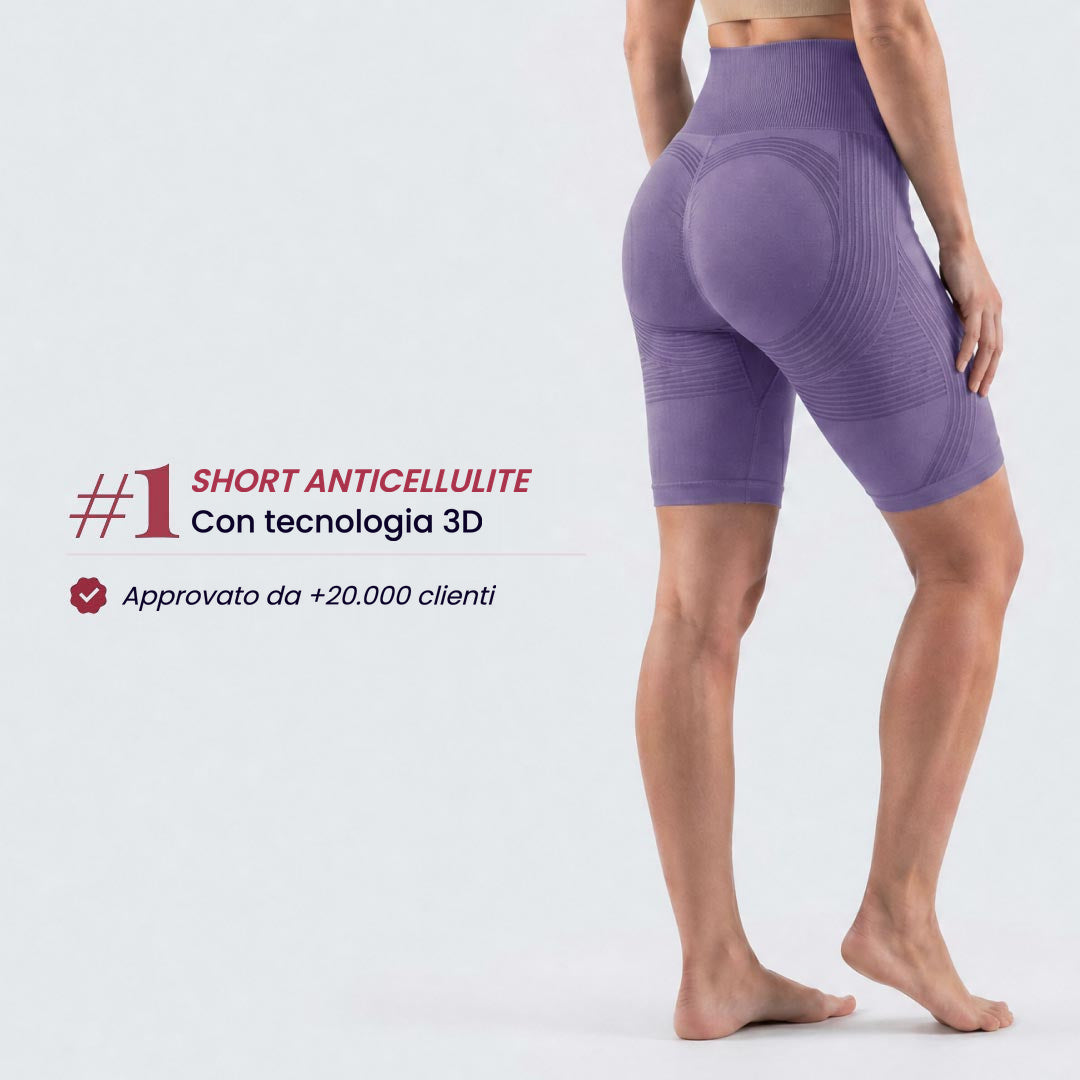 Short 3D | Arancione