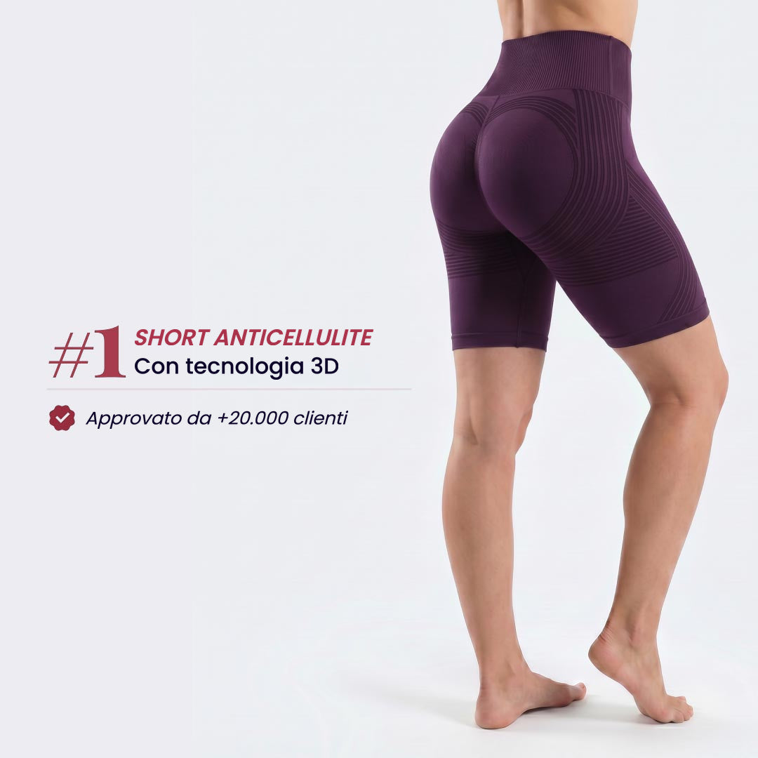 Short 3D | Grigio Scuro