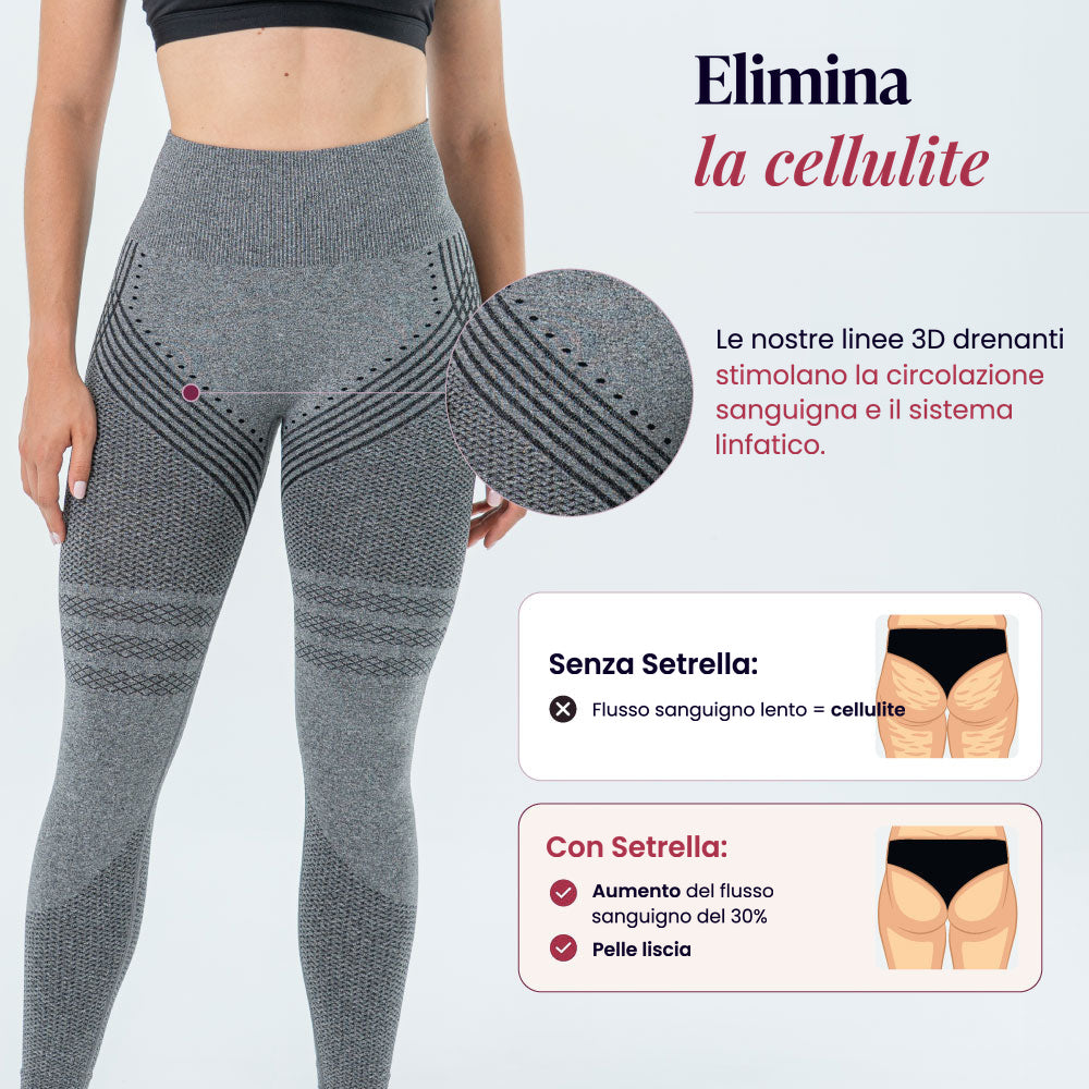 Legging 3D | Grigio