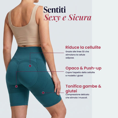 Short 3D | Verde Pavone