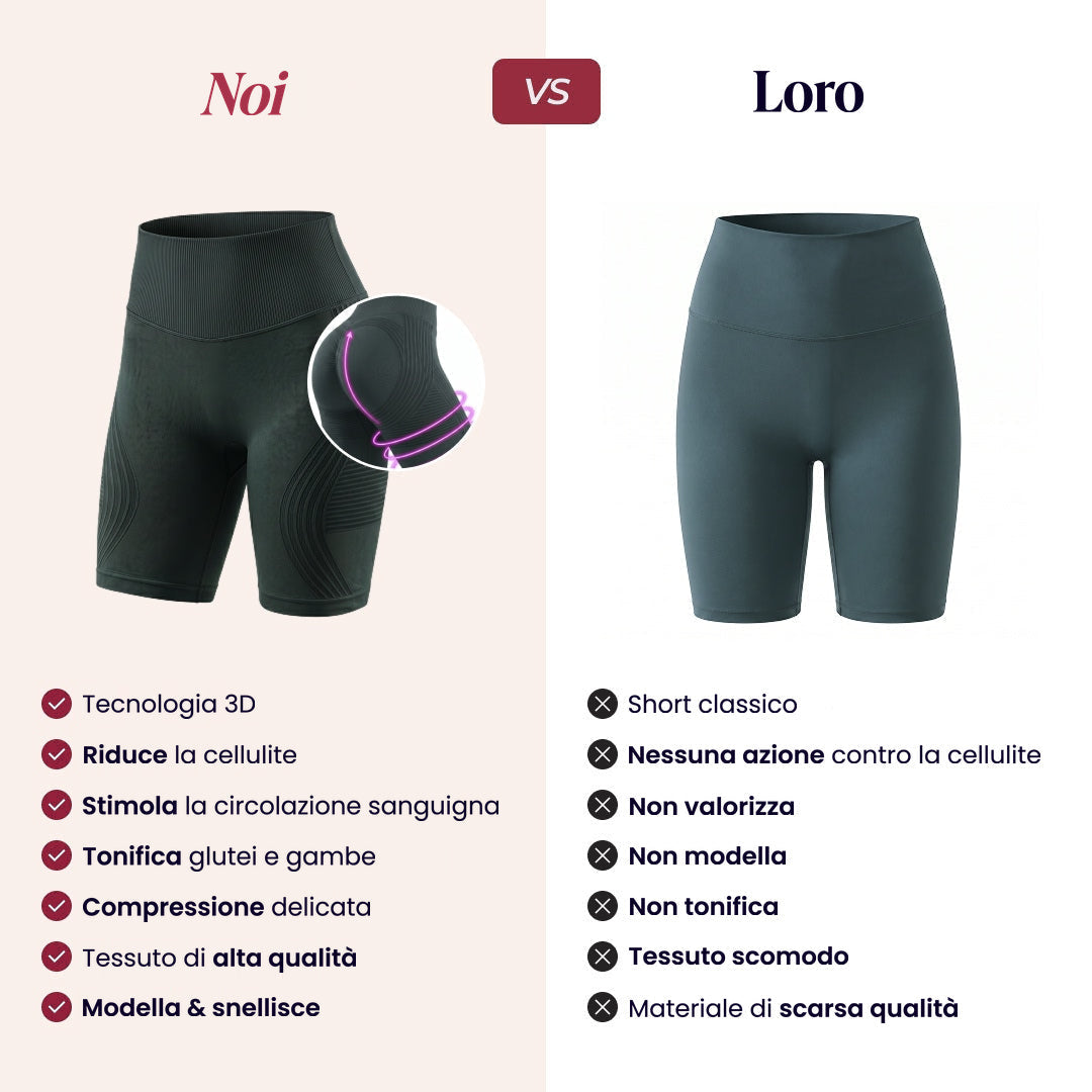 Short 3D | Grigio Scuro