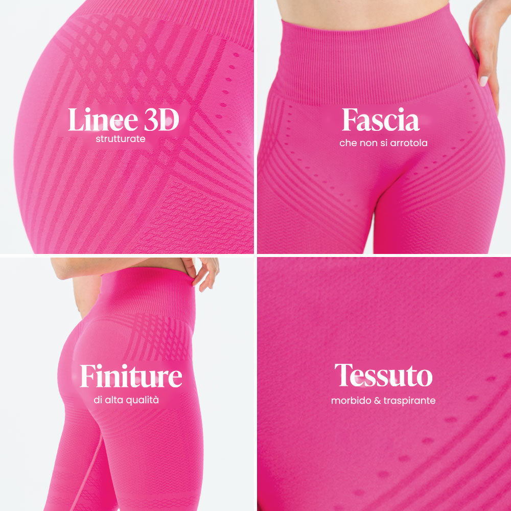 Legging 3D | Rosa