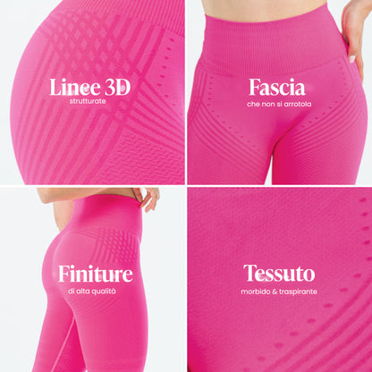 Legging 3D | Rosa