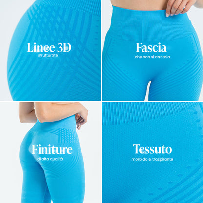 Legging 3D | Blu