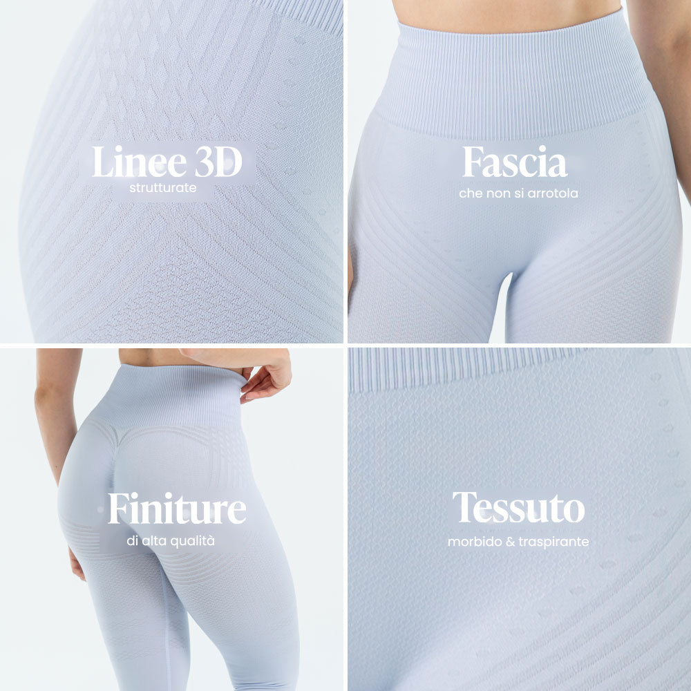 Legging 3D | Viola Chiaro