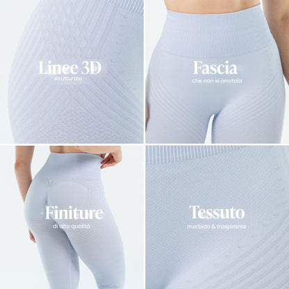 Legging 3D | Viola Chiaro