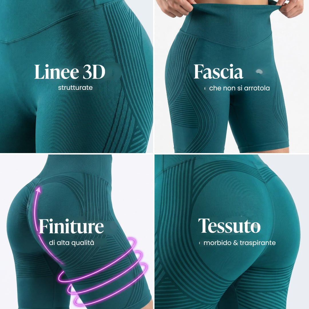 Short 3D | Verde Pavone