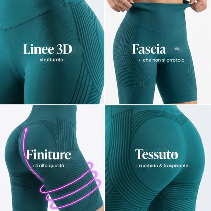 Short 3D | Verde Pavone