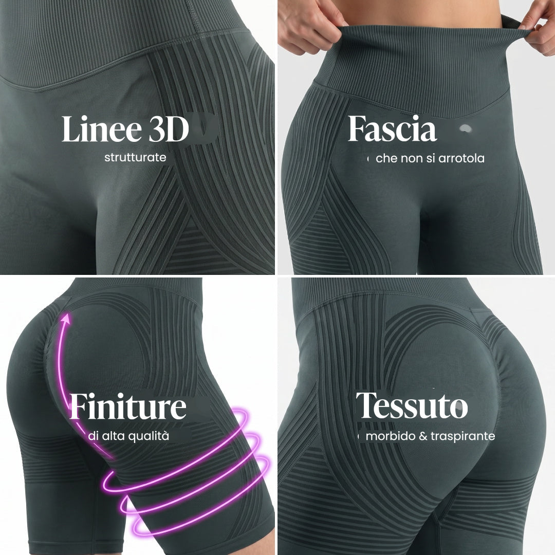 Short 3D | Grigio Scuro