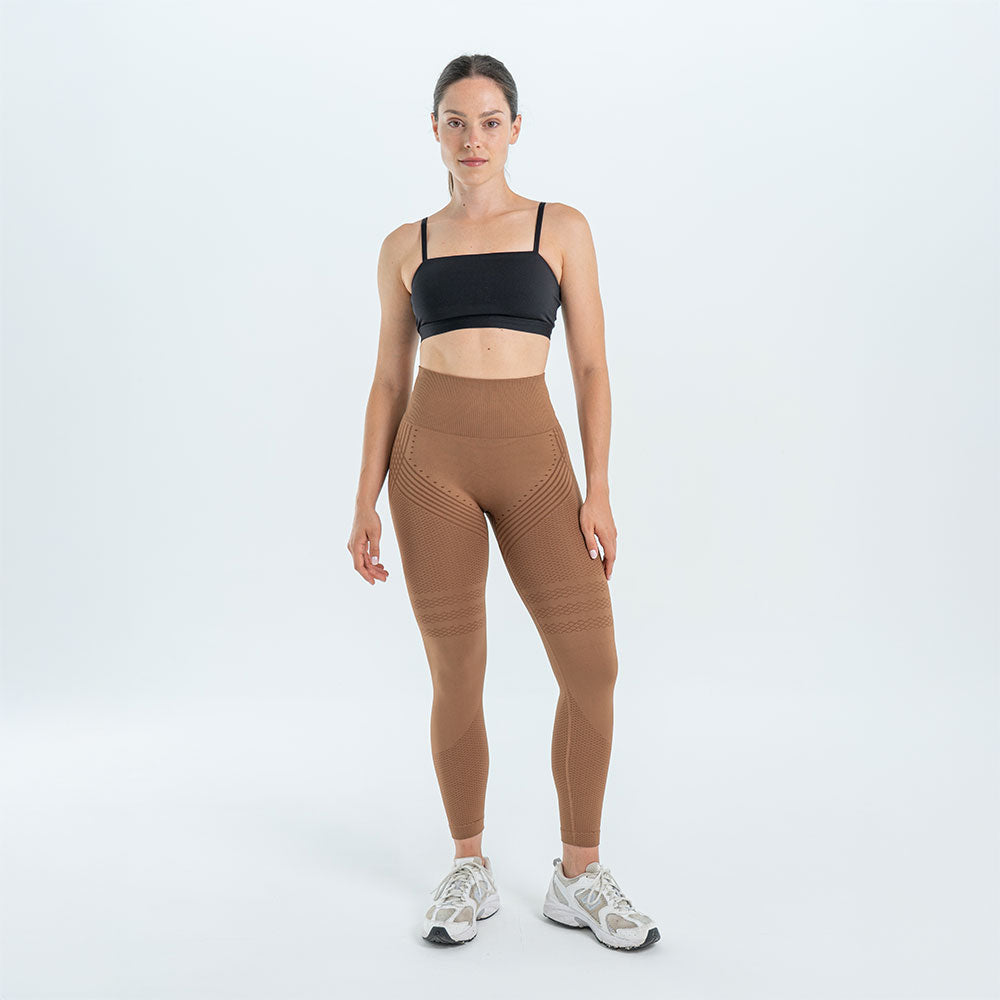 Legging 3D | Marrone