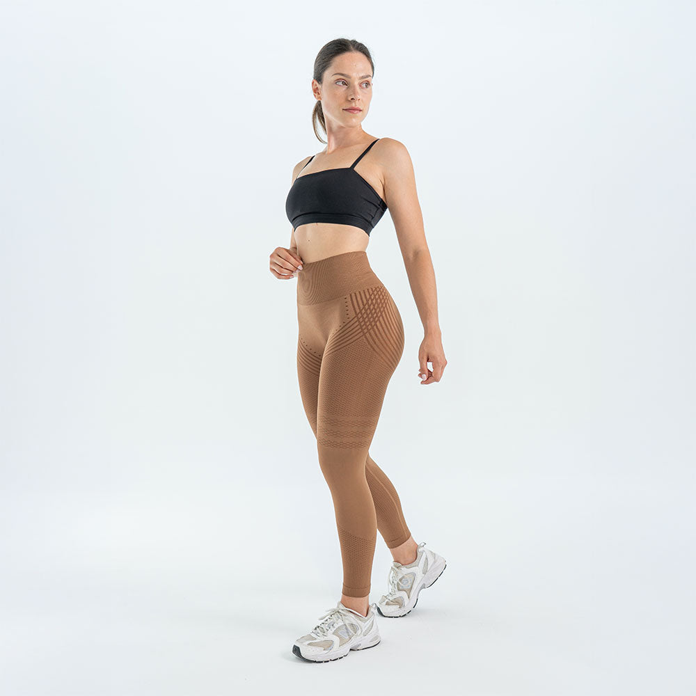 Legging 3D | Marrone