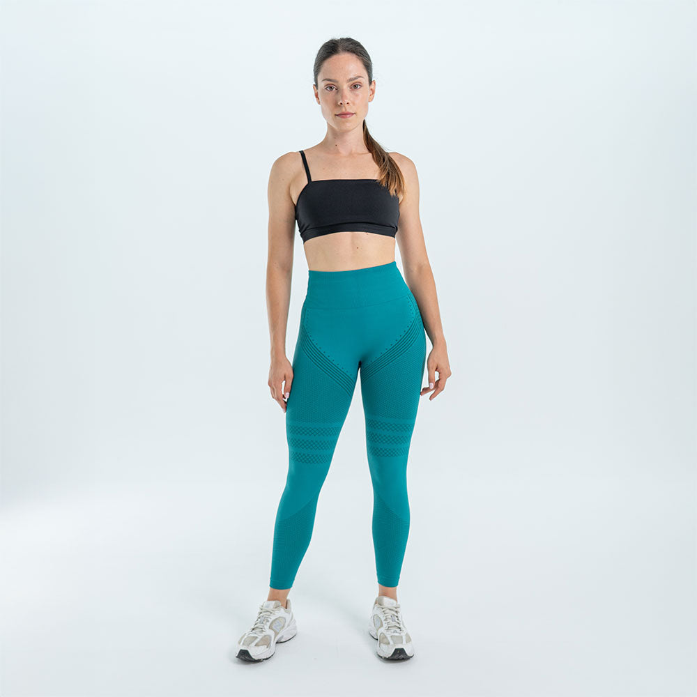 Legging 3D | Verde Pavone