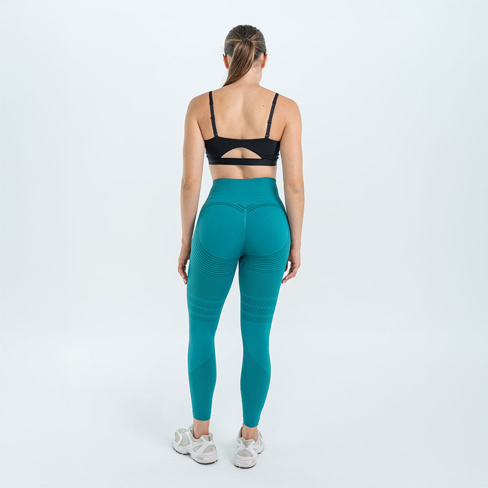 Legging 3D | Verde Pavone